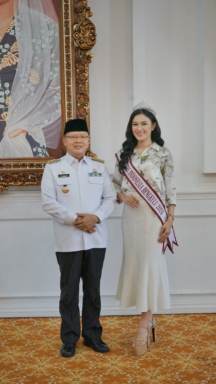Gubernur Rohidin Ajak Warga Bengkulu Dukung Nabila Putri Bintadytama di Ajang Puteri Indonesia