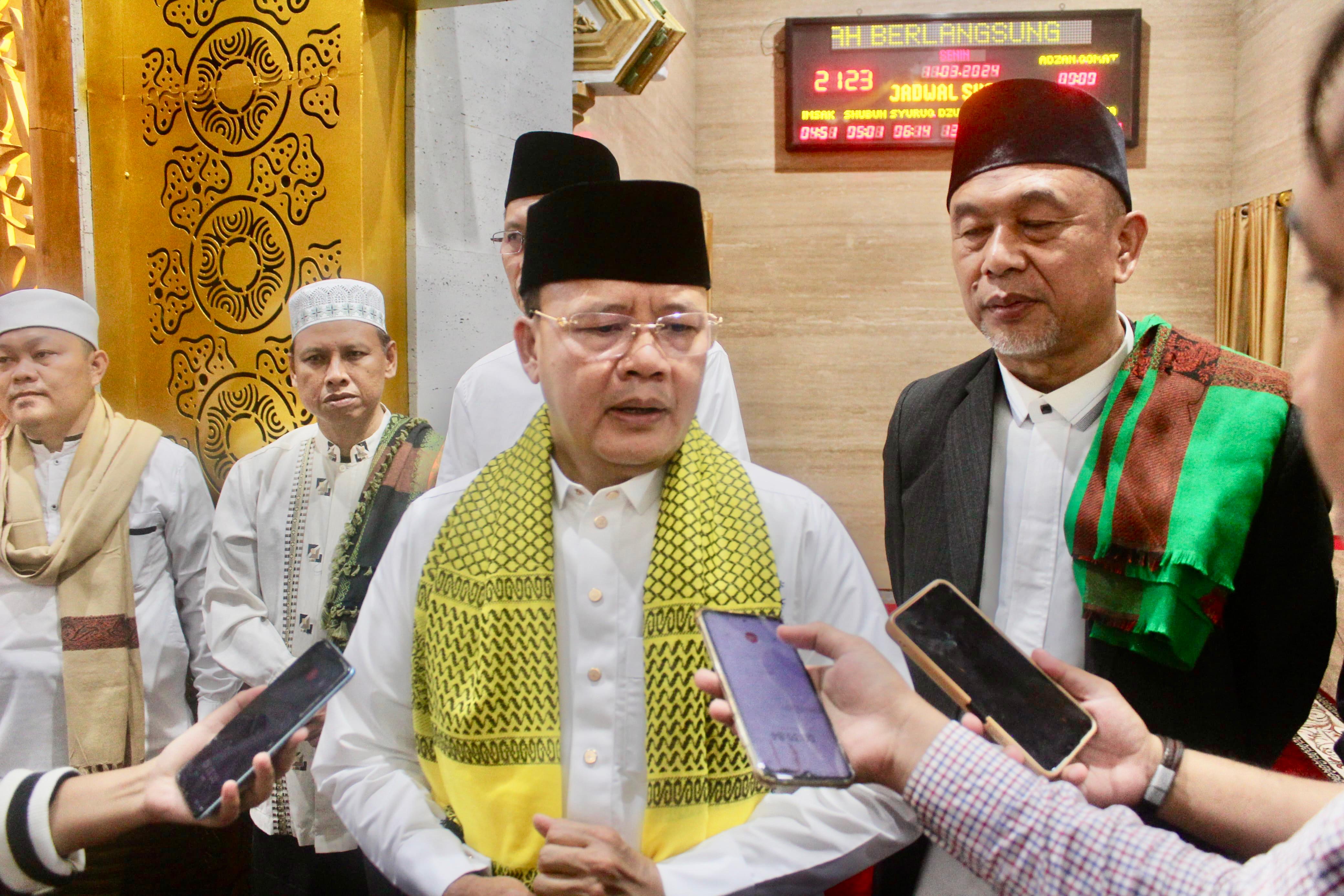 Gubernur Rohidin Imbau seluruh OPD Partisipasi Kegiatan Bukber di Masjid Raya Baitul Izzah