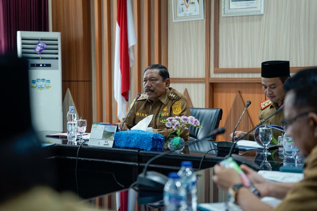 Penyerapan Realisasi Anggaran Pempov Bengkulu Diapresiasi Wagub Bengkulu