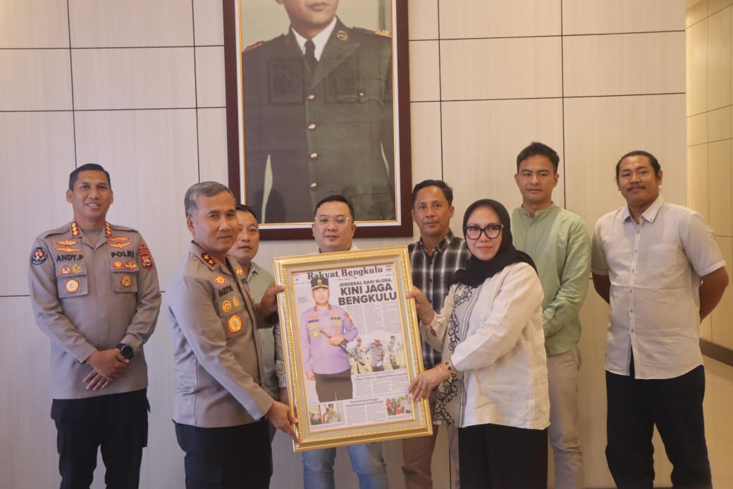 Dirut RBMG Silaturahmi ke Kapolda Bengkulu, Pererat Sinergi Media dan Kepolisian