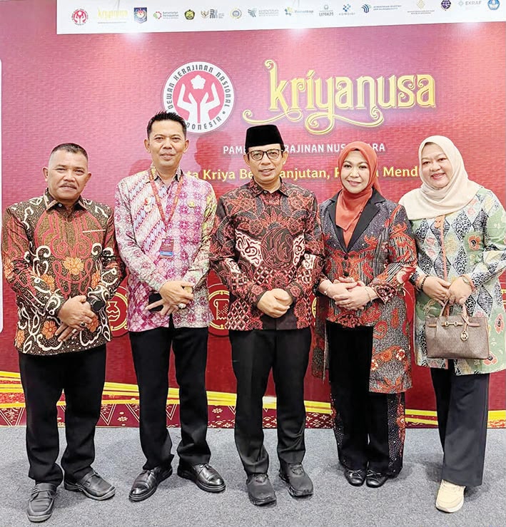 Batik Besurek Bengkulu Pukau Pengunjung Kriyanusa 2026 di JICC