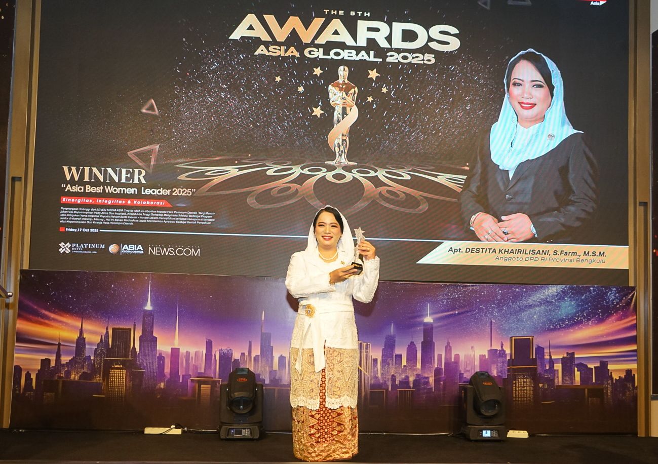 Dedikasi Senator Destita Diganjar Award Best Women Leader 2025