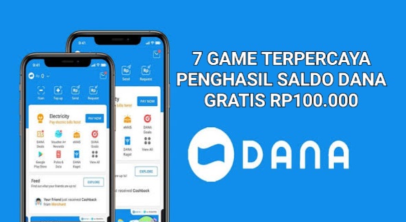 Tiap Hari Saldo DANA Nambah Rp100.000, 7 Aplikasi Game Penghasil Uang Gratis Terpercaya