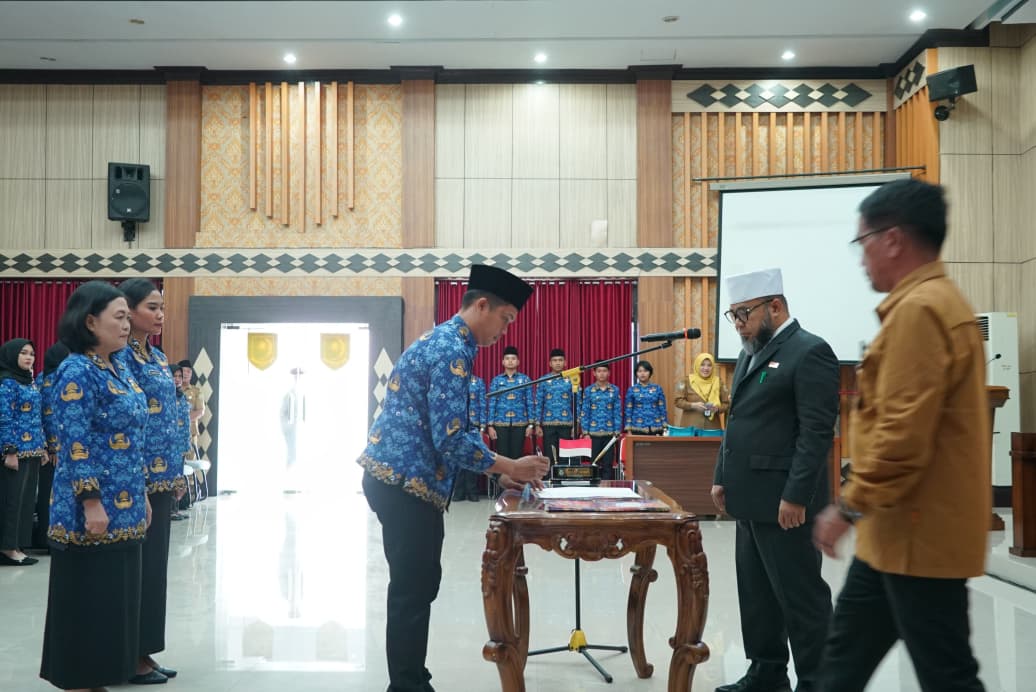Dilantik, 92 PPPK Pemprov Bengkulu Diminta Layani Masyarakat 24 Jam