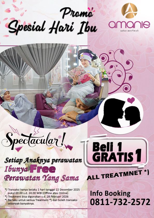 Rayakan Hari Ibu dengan Cara Berbeda, Amanie Salon Ajak Muslimah Manjakan Ibu Tercinta