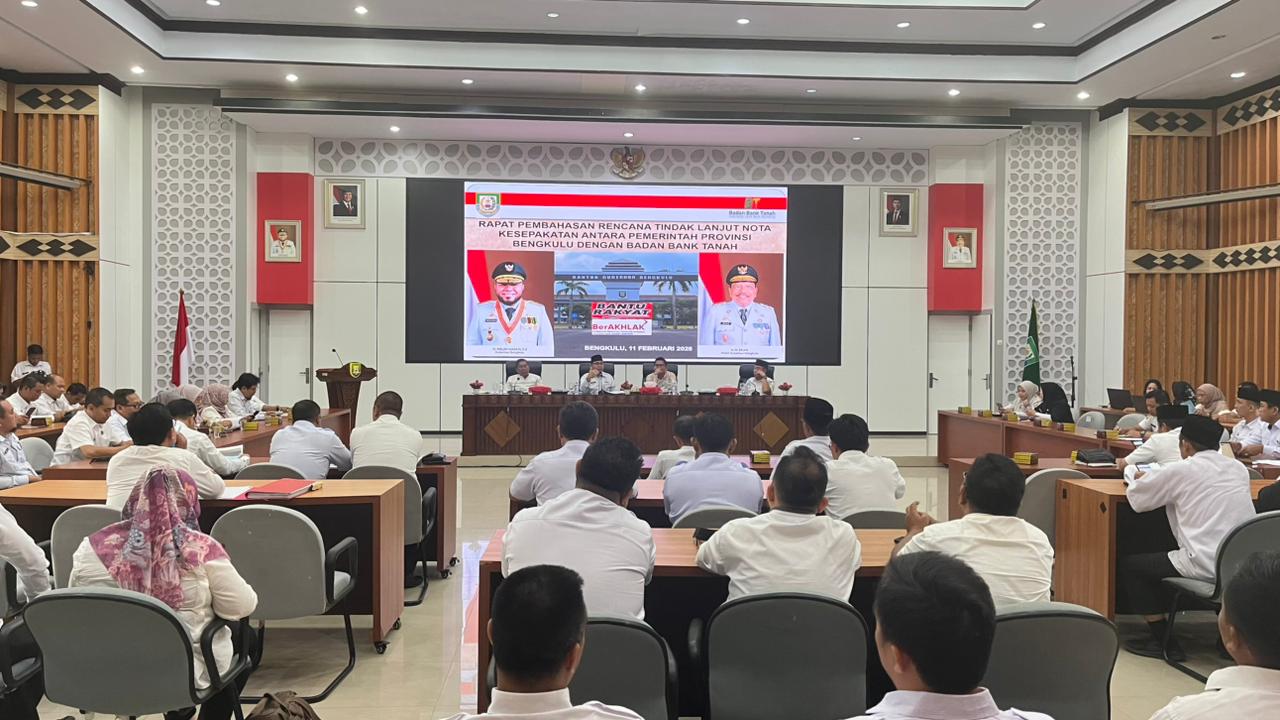 Pemprov Bengkulu Siapkan 20 Lokasi Eks HGU untuk Dikelola Bank Tanah