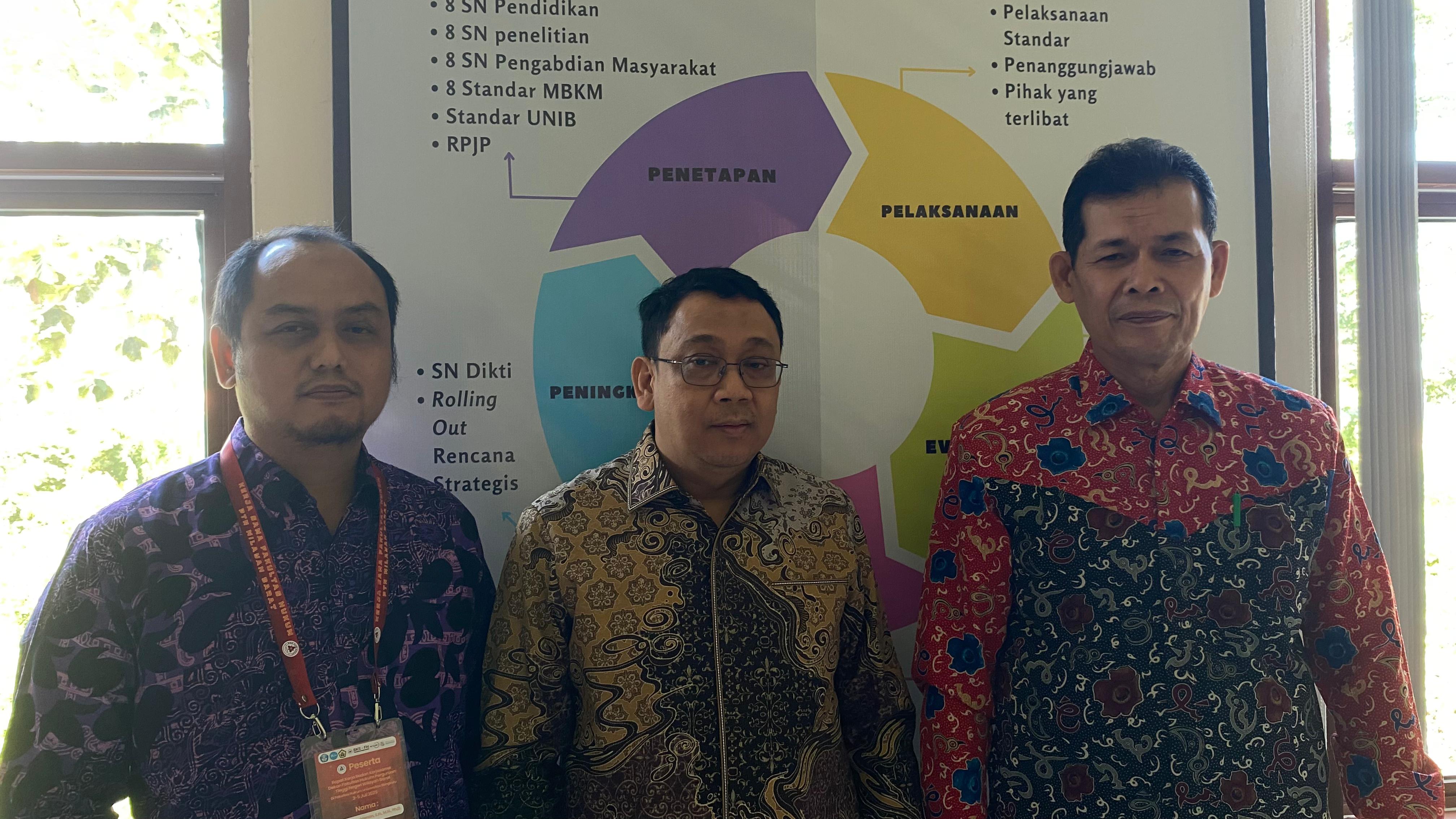 Fakultas Hukum UNIB Tuan Rumah Rapat Kerja BKS Dekan FH PTN Wilayah Barat