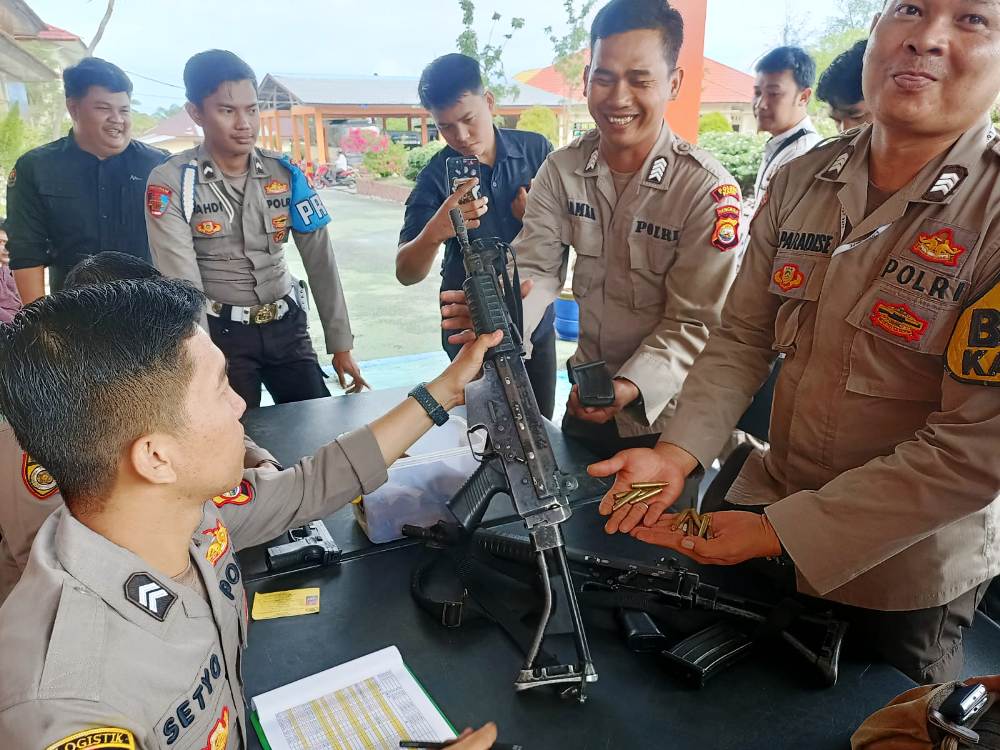 6 Senpi Anggota Polres Kaur Ditarik, Ini Penyebabnya