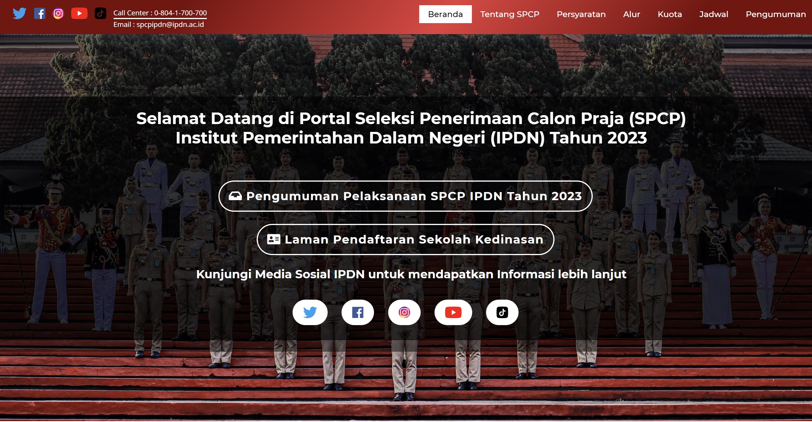 Daftar Jumlah Kuota IPDN 2023 Per Provinsi, Jawa Timur Paling Banyak, Cek Syarat Pendaftaran