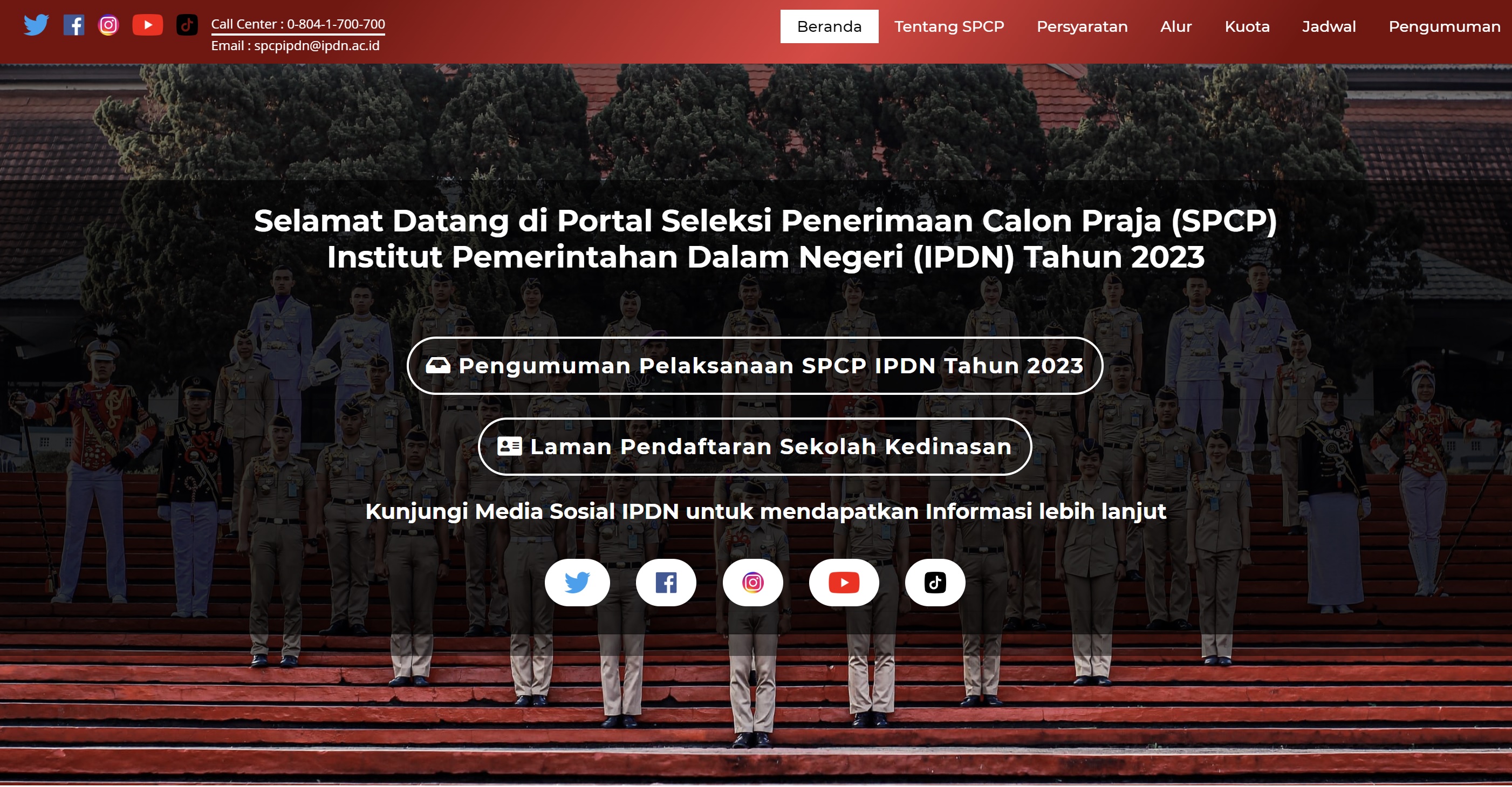 3 April 2023 Pendaftaran Seleksi IPDN Dibuka, Cek Syarat dan Cara Daftarnya