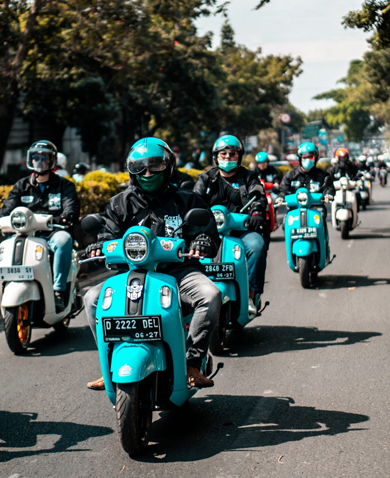 Hadirkan Touring Sumpah Pemuda, Yamaha Rangkul Konsumen Fazzio Hybrid-Connected di Seluruh Indonesia