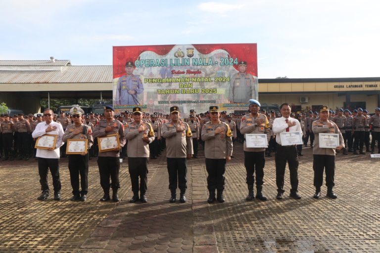 Polda Bengkulu Gelar Lomba Kebersihan dan Kesenian Dol, Berikut Daftar Satuan Kerja yang Menang 