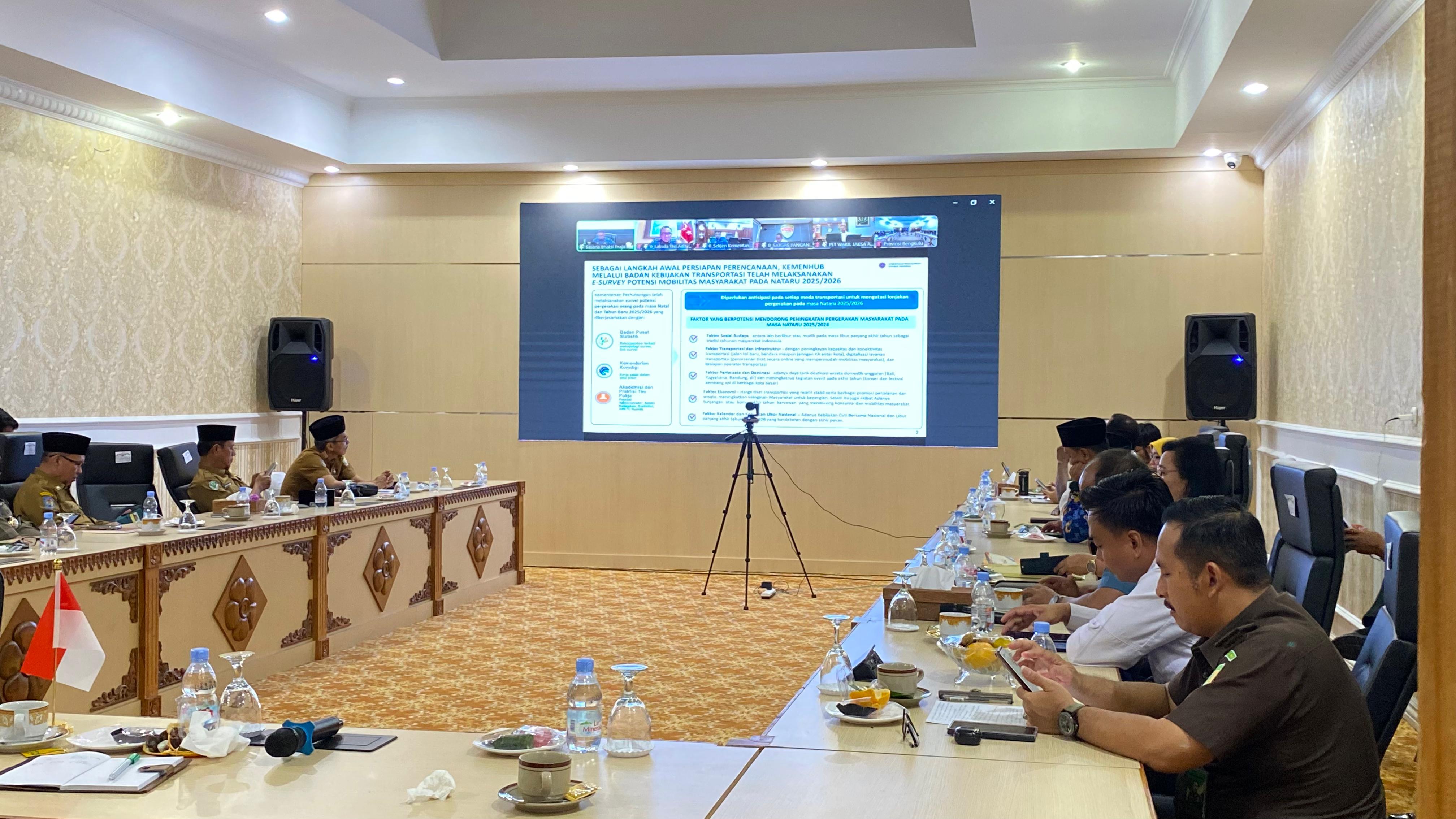 Jelang Nataru 2026, Pemprov Lakukan Kesiapsiagaan dan Mitigasi Bencana di Bengkulu 