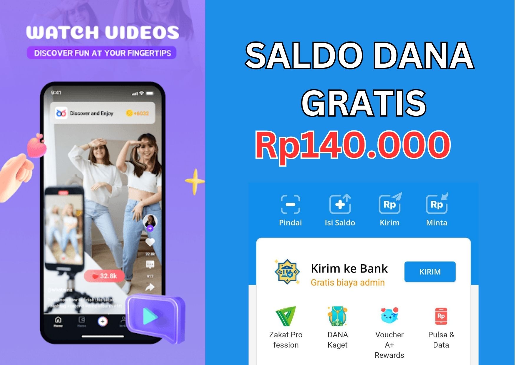 Coba Aplikasi Cashbird: Selesaikan Misi Dapat Saldo DANA Rp140.000!