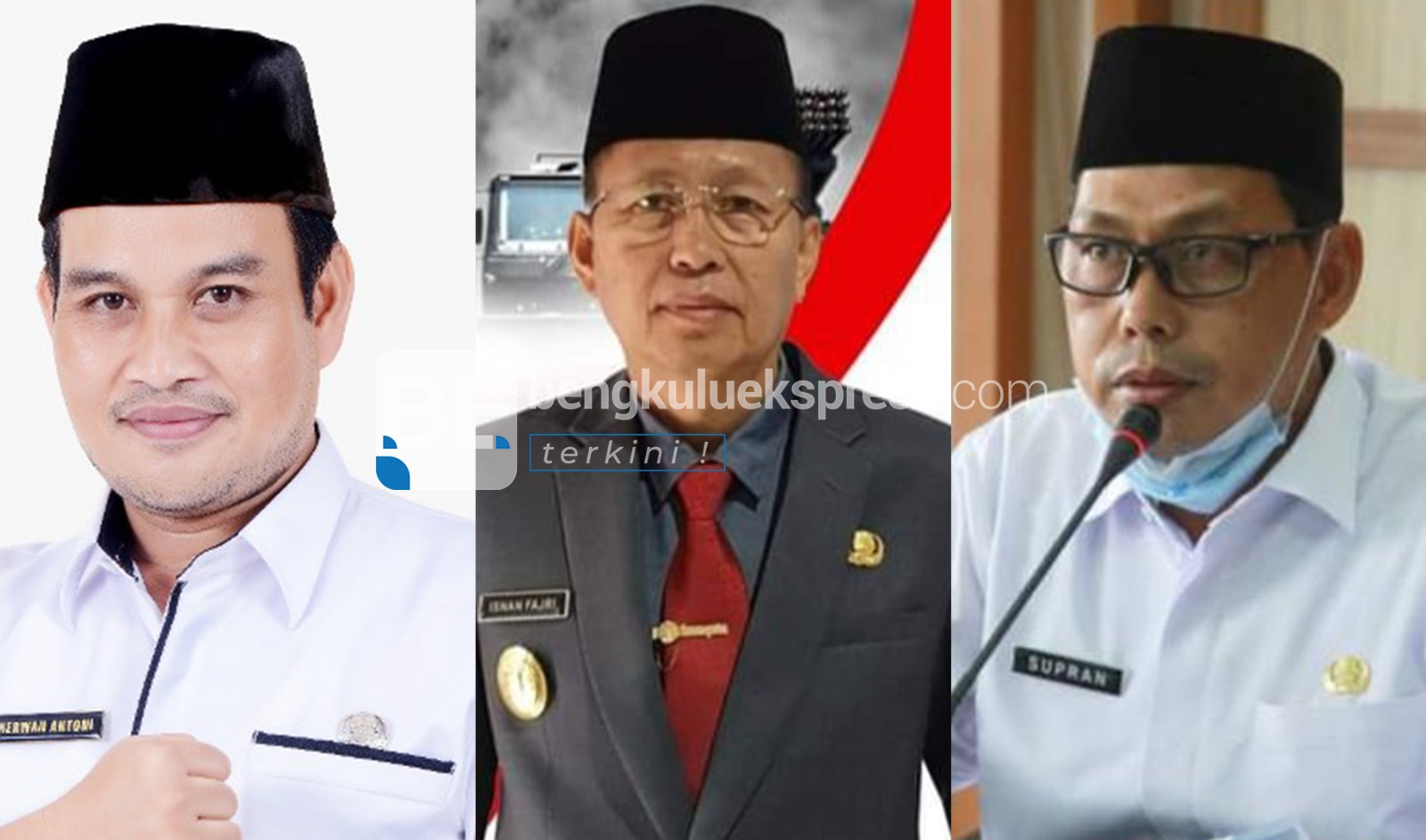 Ini Profil Singkat 3 Calon Sekda Provinsi Bengkulu, Ketiganya Dekat dengan Gubernur