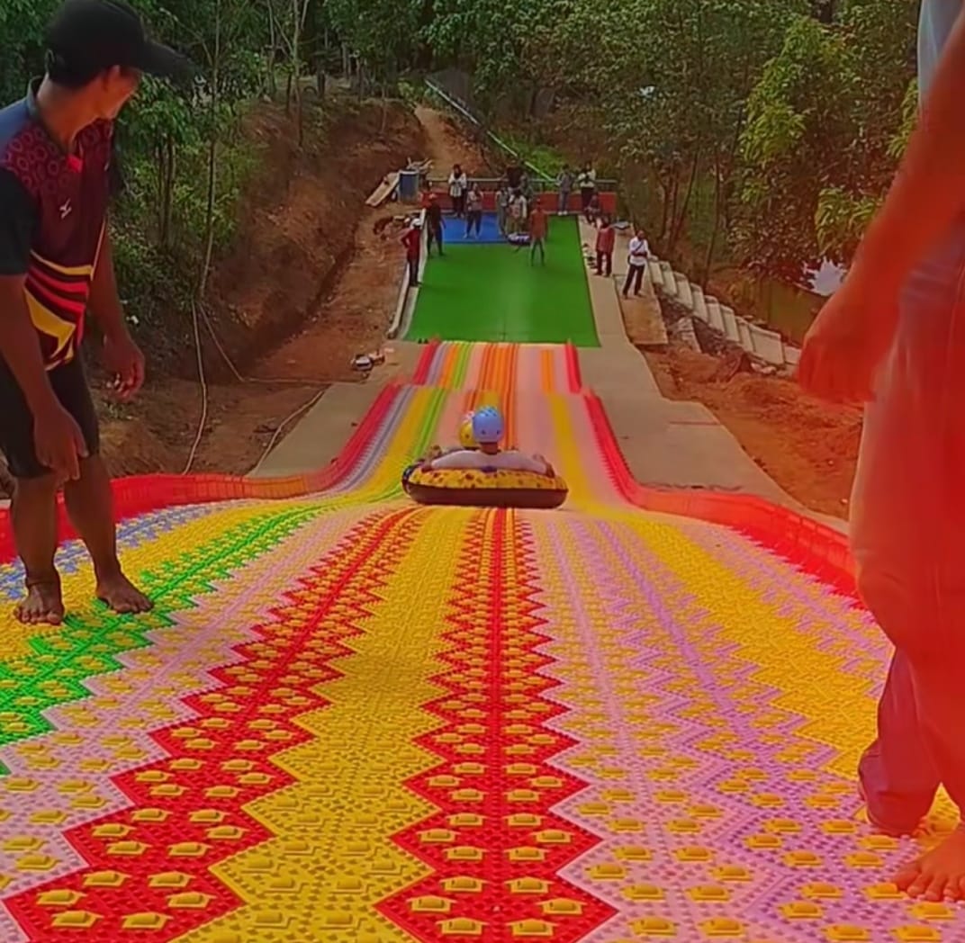 Rainbow Slide Tirta Surya, Destinasi Wisata Baru yang Wajib Dikunjungi di Mukomuko