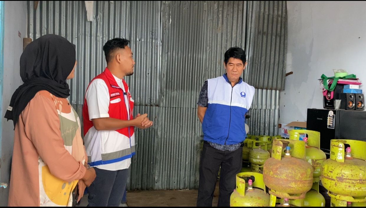 Pastikan LPG Tepat Sasaran, Rumah Makan dan Usaha Laundry di Bengkulu Disidak