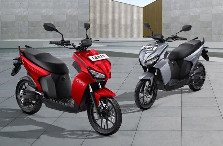 Motor Gesits Raya, Motor Listrik Pabrikan Lokal   dengan Gaya Mirip Honda BeAT Street atau Yamaha X-Ride