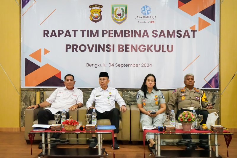 Pemprov Bengkulu Akselerasi Kepatuhan Pembayaran Pajak Kendaraan