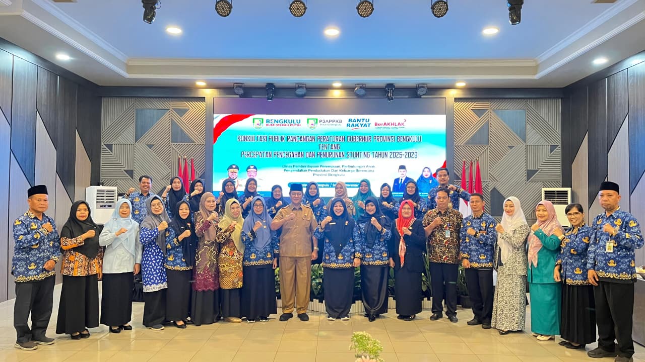  Langkah Strategis Pemprov Bengkulu Lawan Stunting Lewat Rancangan Pergub 