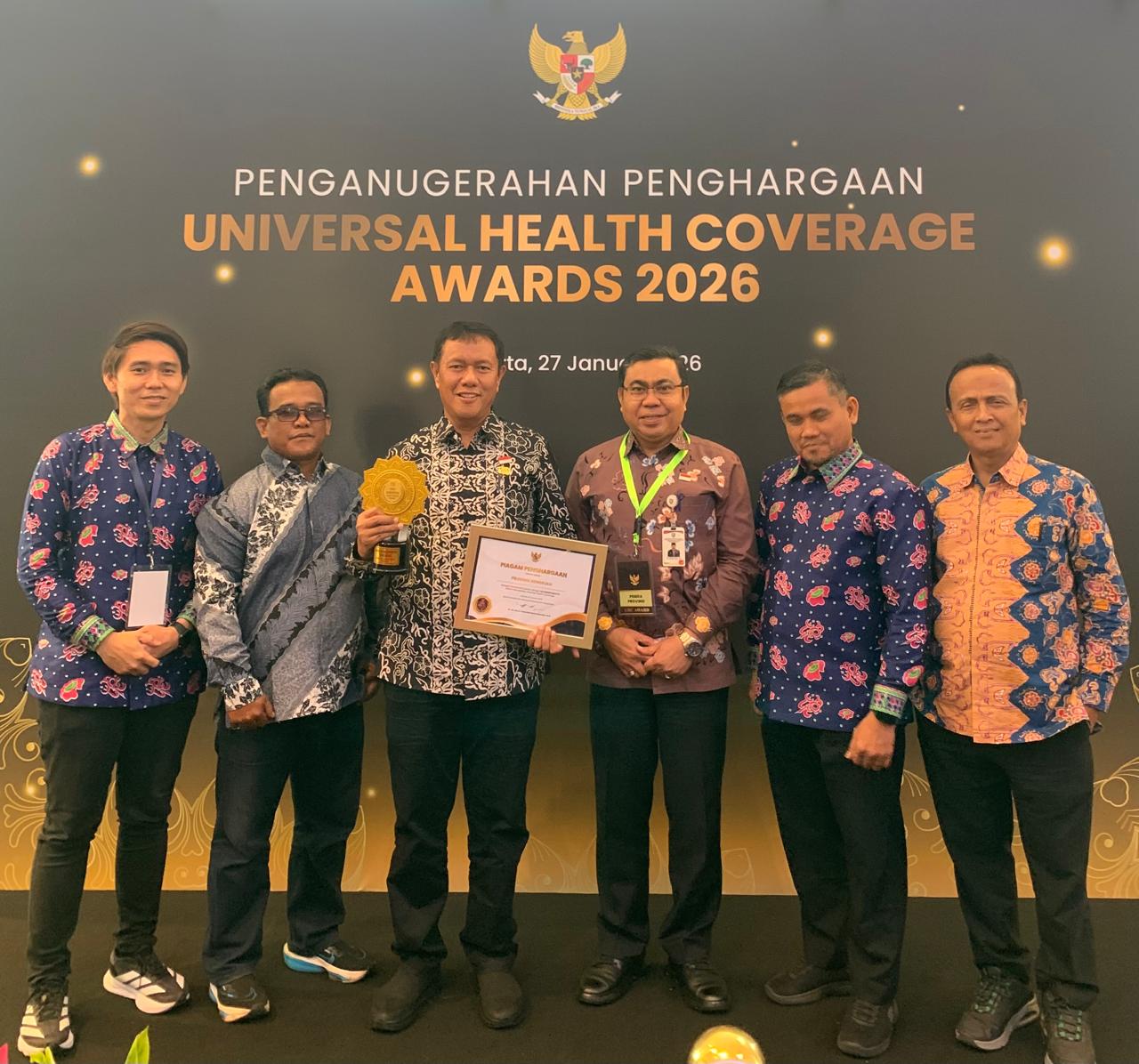Raih UHC Award 2026, Program BPJS Gratis Gubernur Helmi Hasan Sukses Lindungi 100 Persen Warga Bengkulu