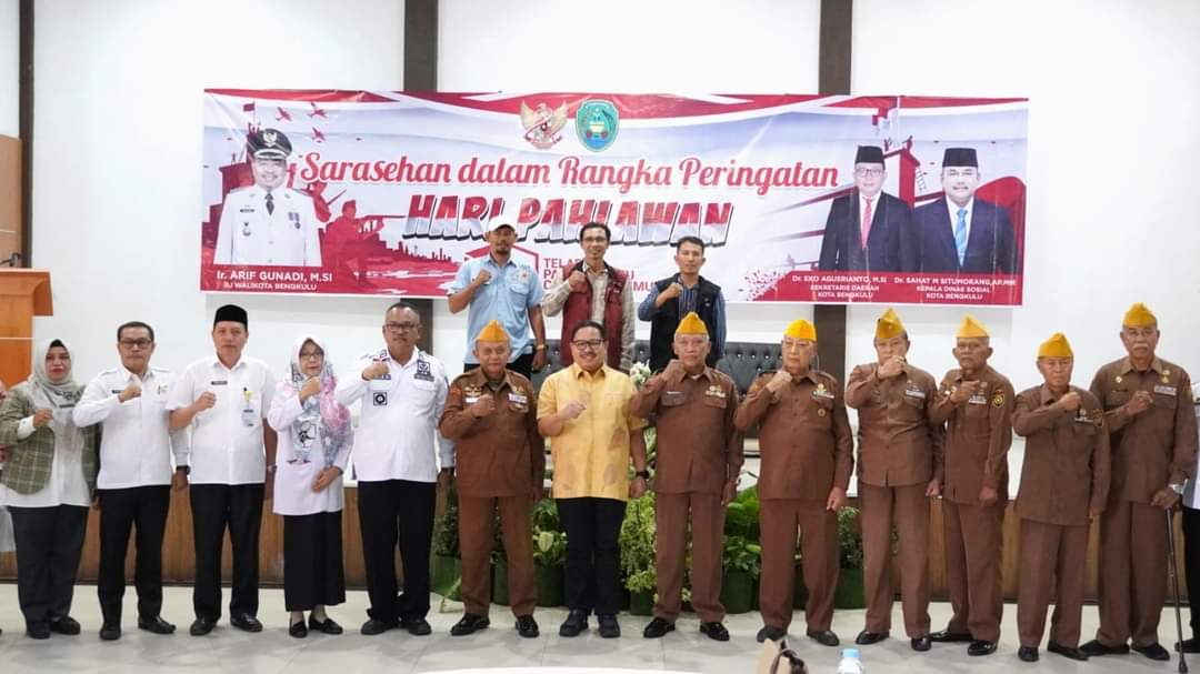 Dinsos Kota Bengkulu Peringati Hari Pahlawan, Undang Veteran LVRI