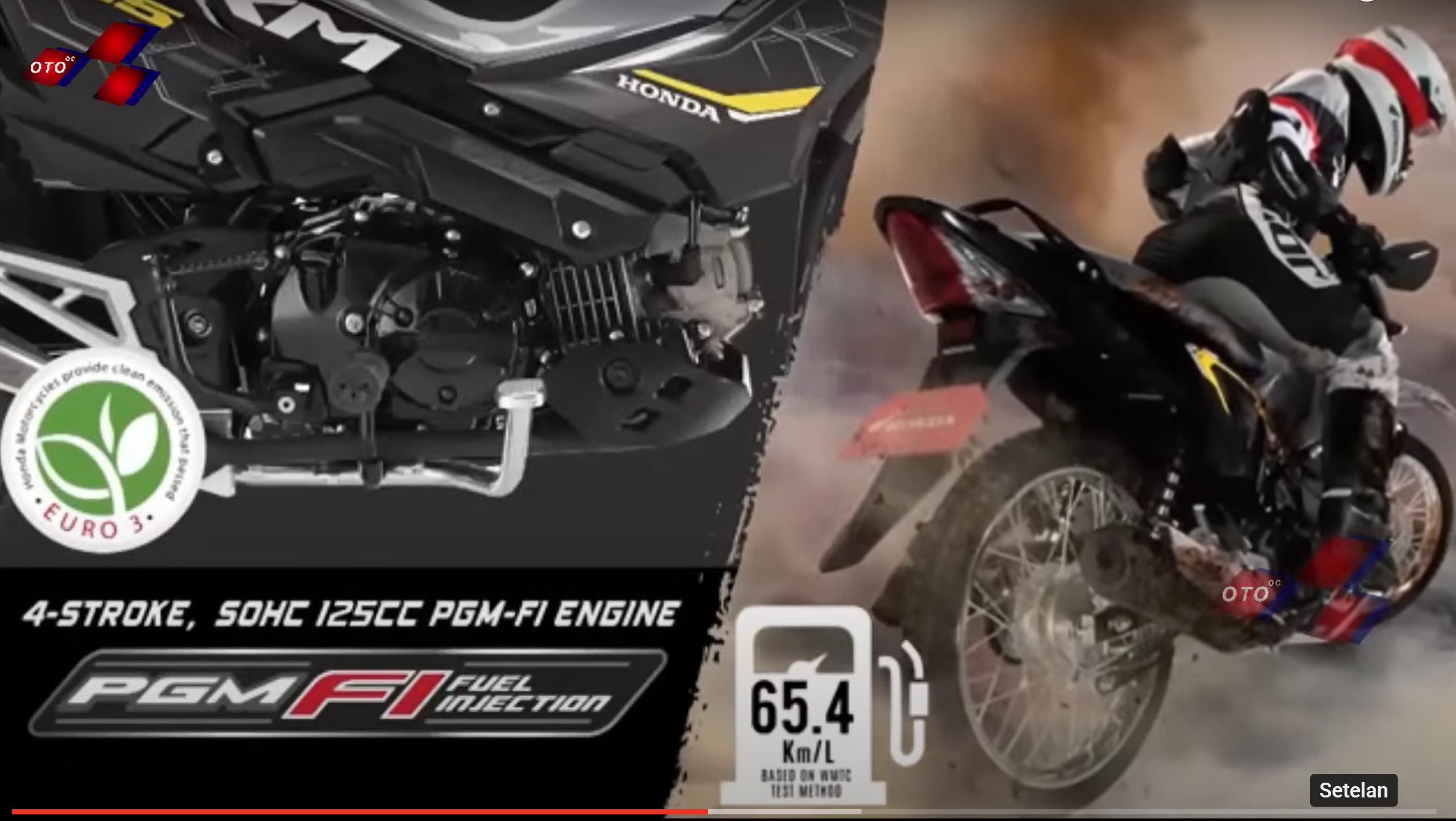 All New Honda Supra X Cross, Tampilan Menarik dan Bermesin Garang 