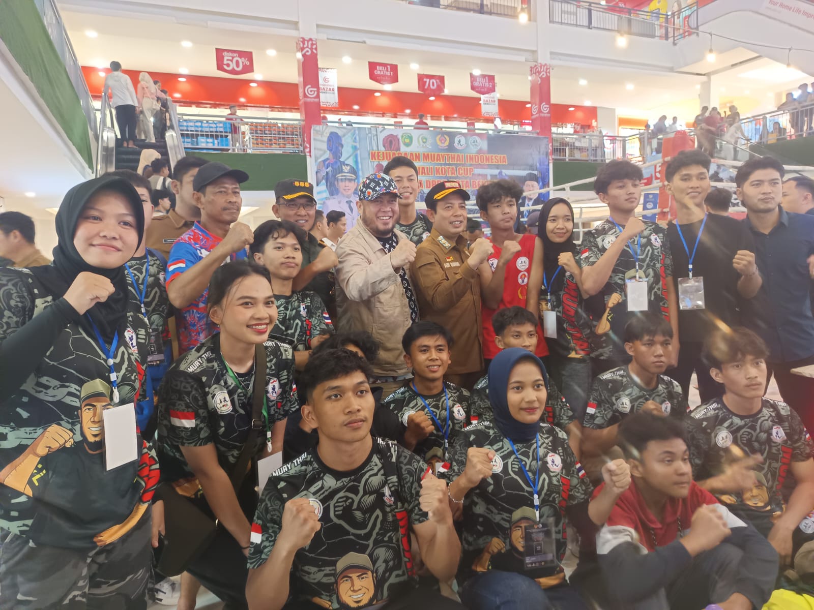 Kejuaraan Muaythai Walikota Cup 2025 Pukau Masyarakat Bengkulu, 160 Peserta Berpartisipasi