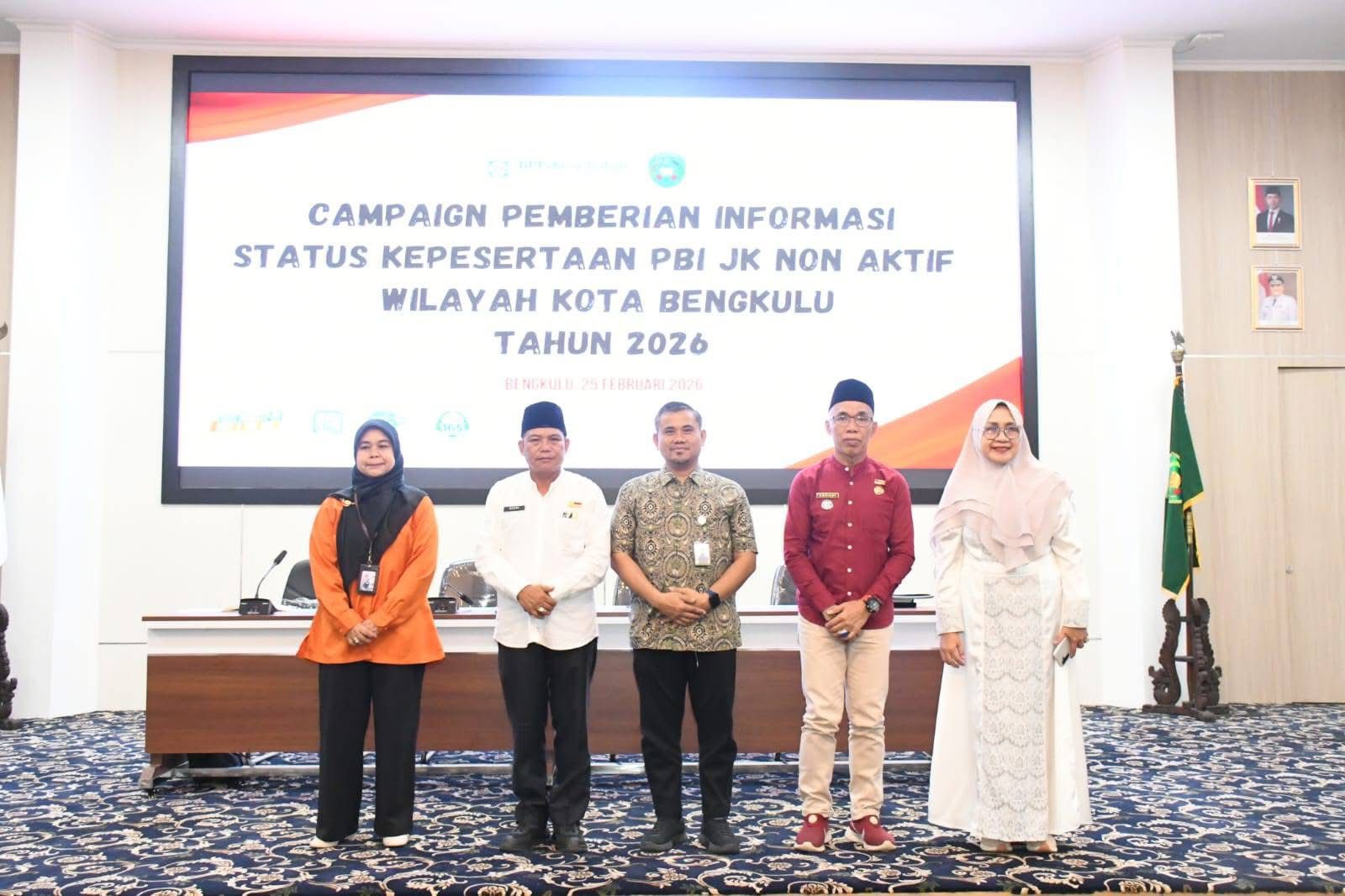 15.500 Peserta PBI-JK di Bengkulu Dinonaktifkan, Pemkot dan BPJS Siapkan Langkah Reaktivasi