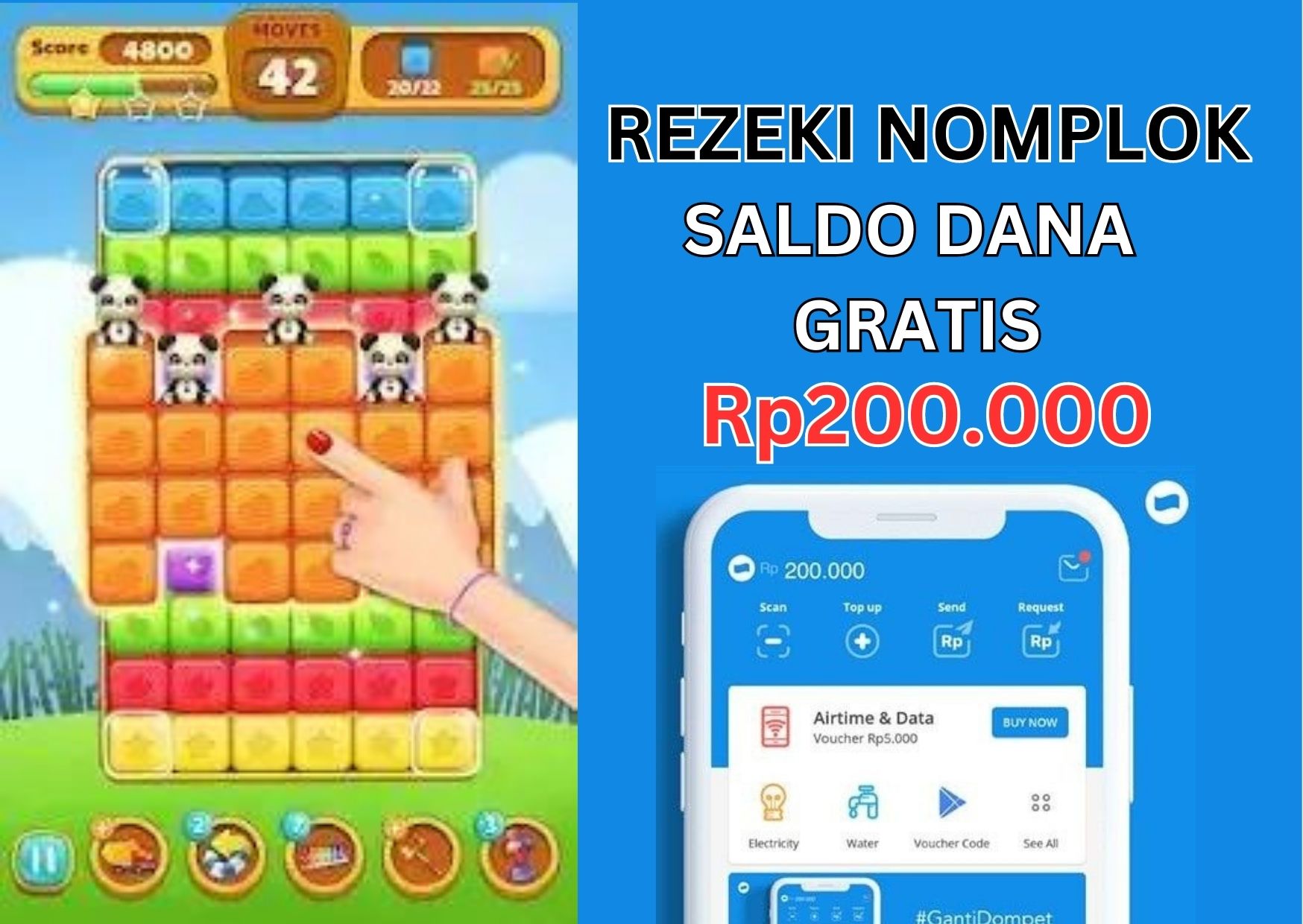 Rezeki Nomplok! Dapatkan Saldo DANA Gratis Rp200.000, Tanpa Perlu Undang Teman 