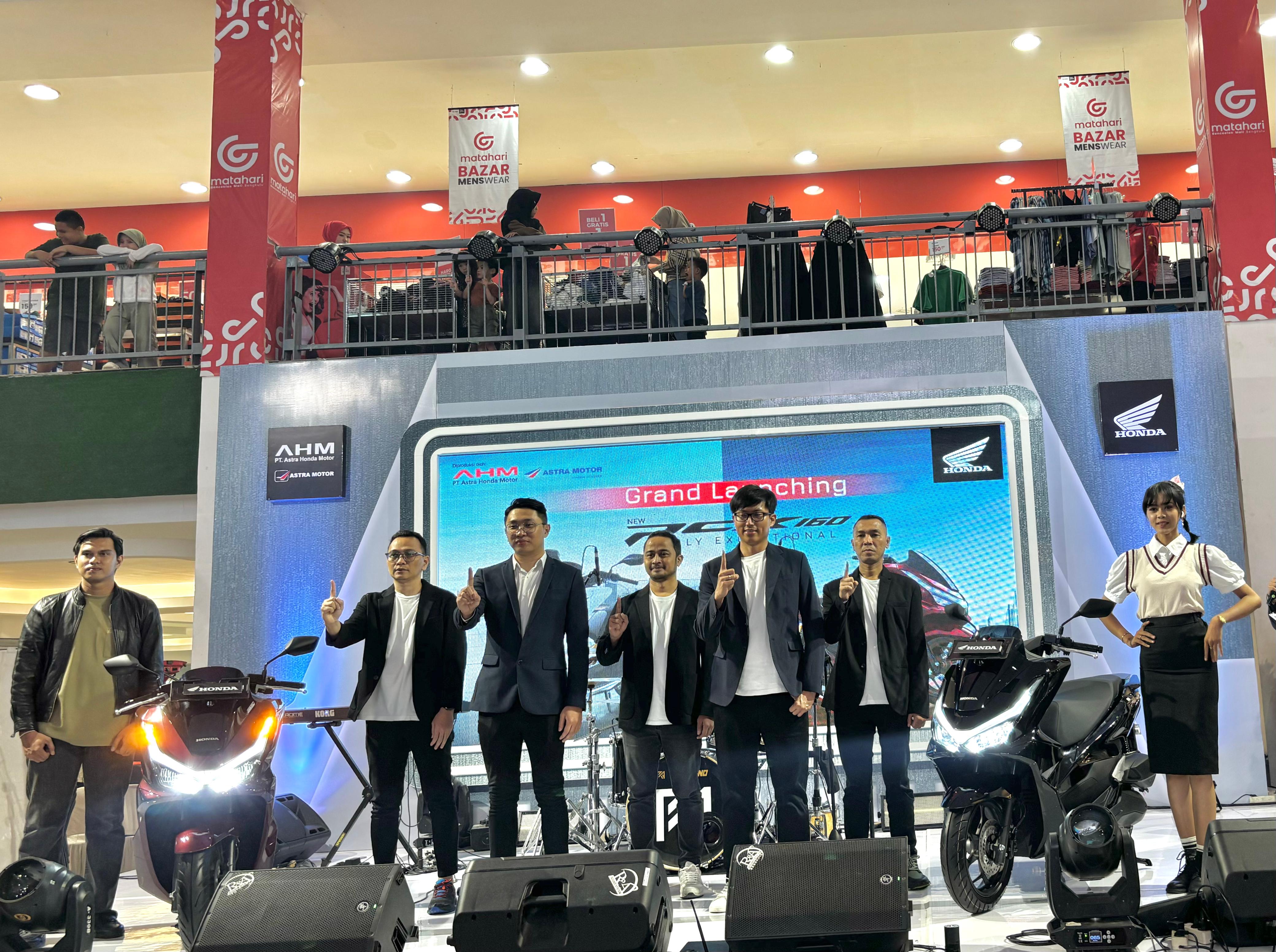 New Honda PCX 160 Resmi Mengaspal di Bengkulu! Tipe RoadSync Jadi Primadona 