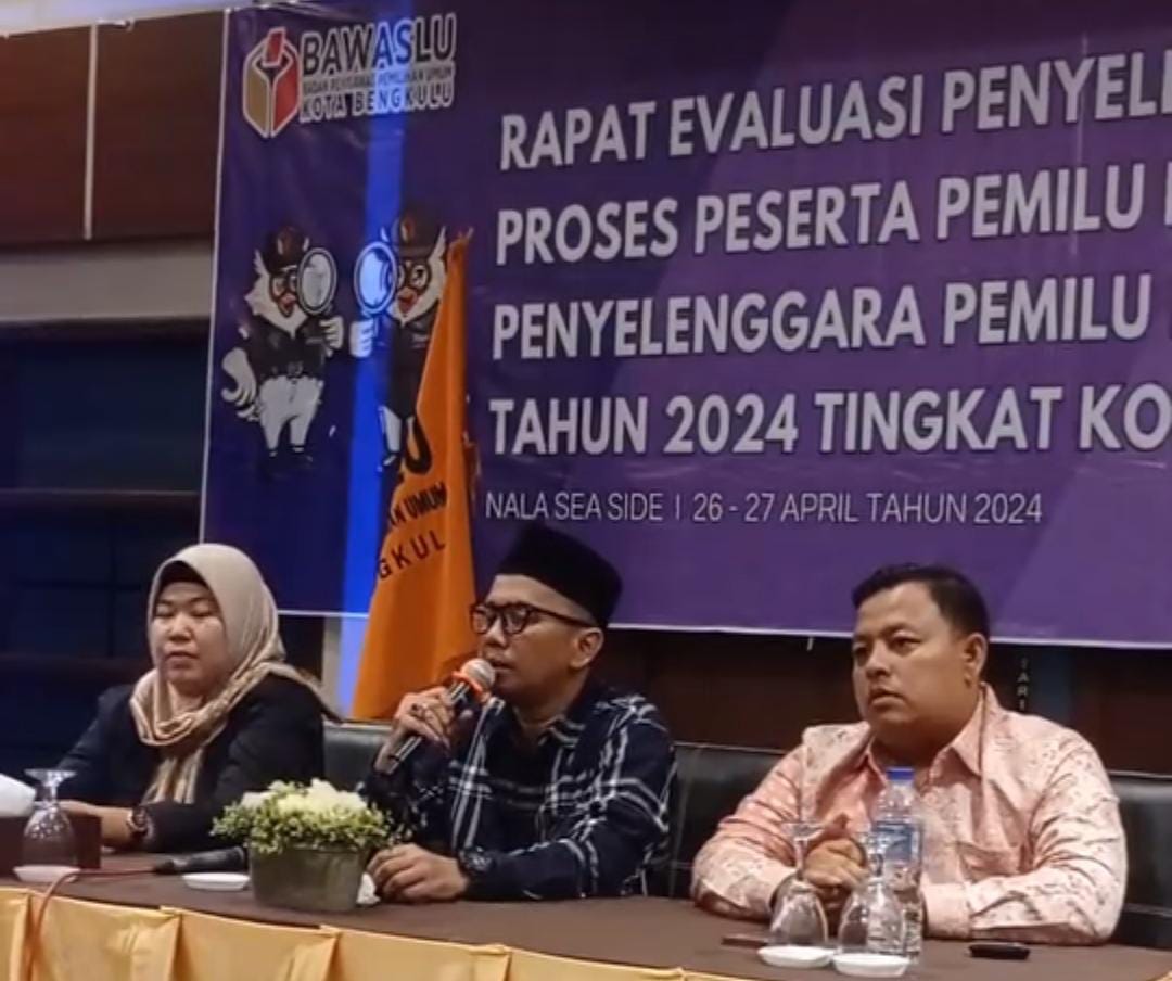 Kurang 8 Orang, Bawaslu Kota Bengkulu Buka Kembali Rekrutmen Panwascam Pilkada 2024