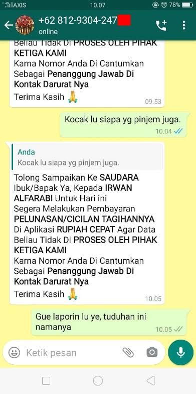 Nomor Pribadi Anda Dijadikan Kontak Darurat Pinjol, Ini Cara Mengatasinya