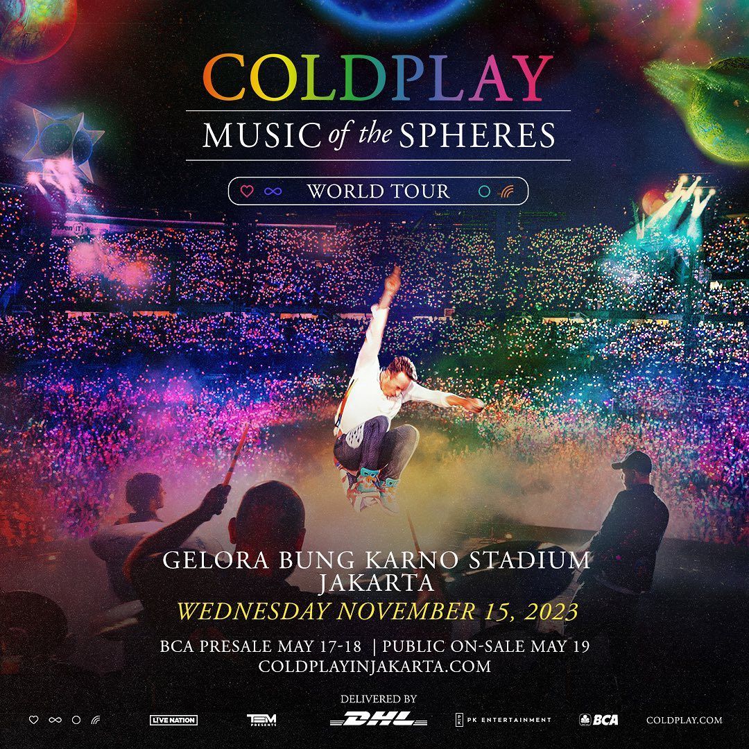 Resmi Diumumkan! Coldplay Bakal Konser di Jakarta, Harga Tiket Kira-kira Berapa Ya?