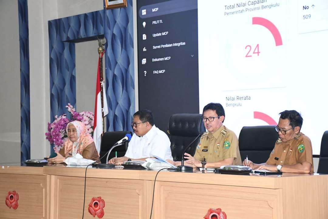 Pj Walikota Bengkulu Minta Capaian MCP 2024 Meningkatr