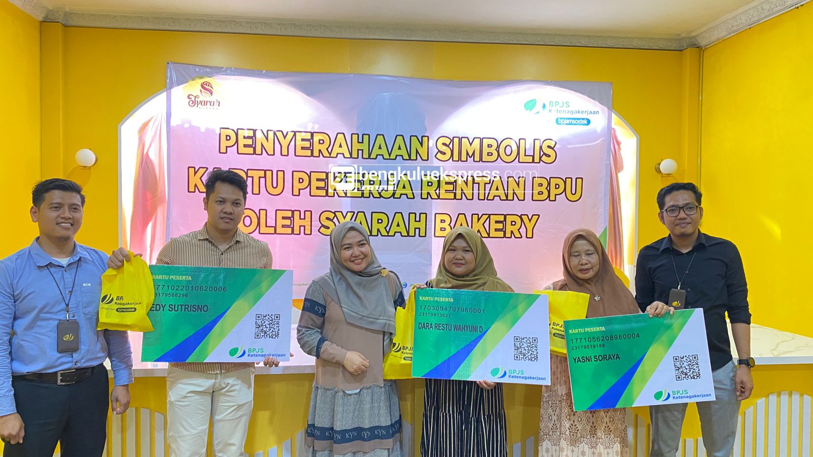 Syarah Bakery Naungi 1000 Orang Pekerja Informal Dapatkan BPU BPJS Ketenagakerjaan