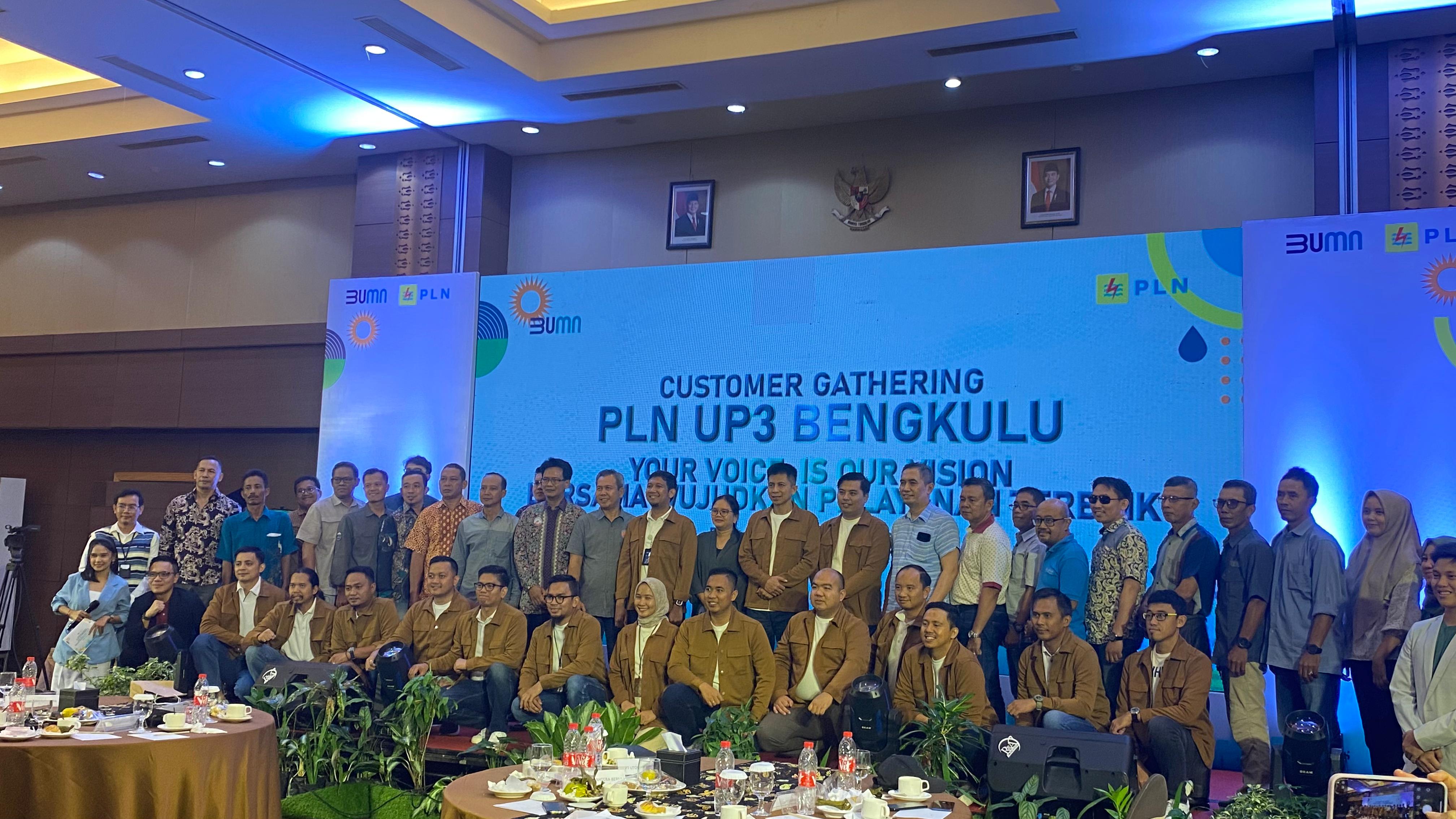 PLN UP3 Bengkulu Gelar Customer Gathering, Tingkatkan Pelayanan Dengan Inovasi Digital