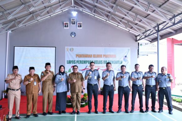 Pj Walikota Resmikan Klinik Pratama Lapas Perempuan Kelas IIB Bengkulu