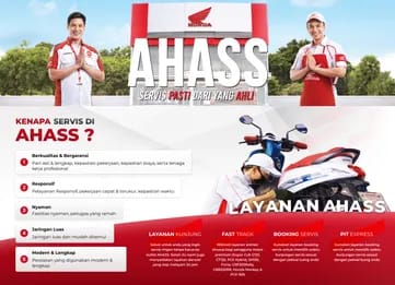 Makin Mudah! Booking Service Motor Honda Kini Bisa Dilakukan di AHASS Astra Motor