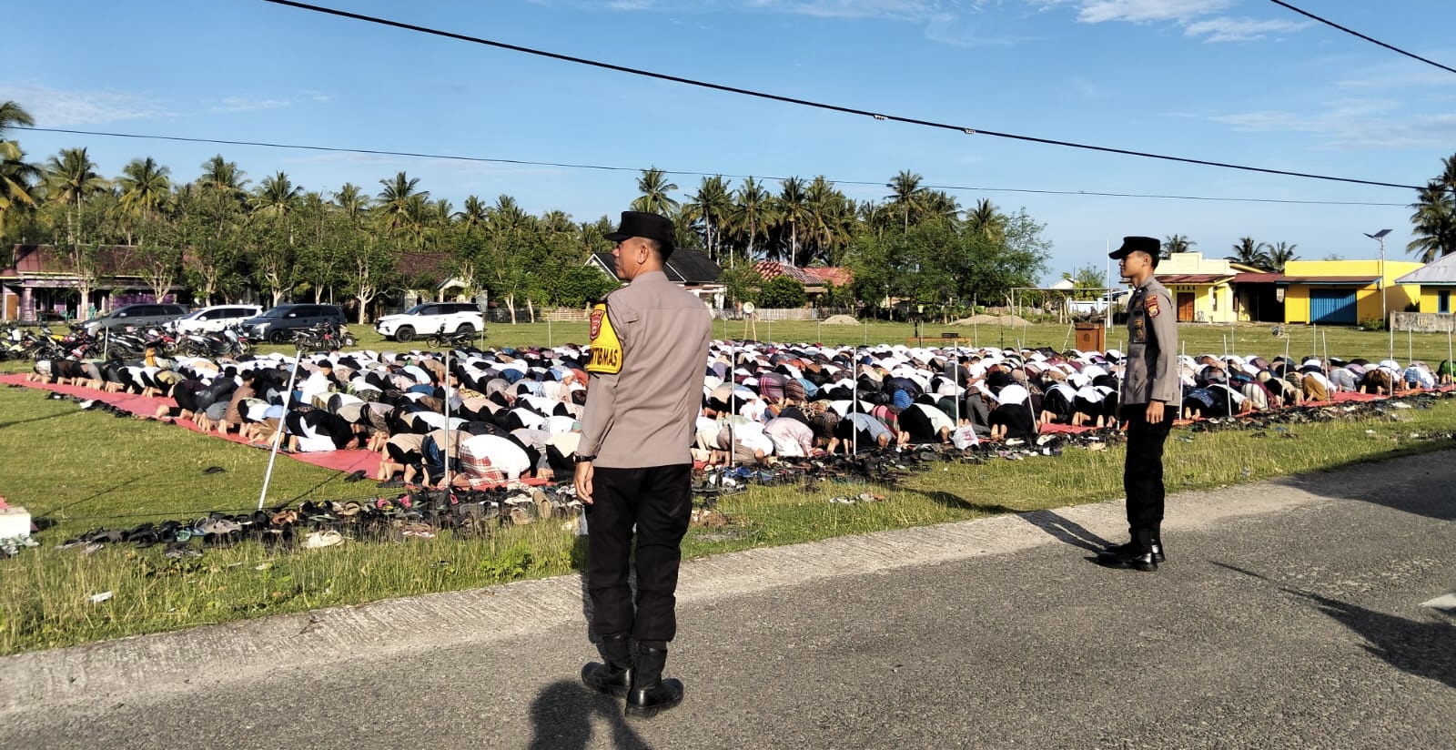 Polisi Amankan Salat Id Muhammadiyah di Kaur, Kapolres Minta Jaga Toleransi