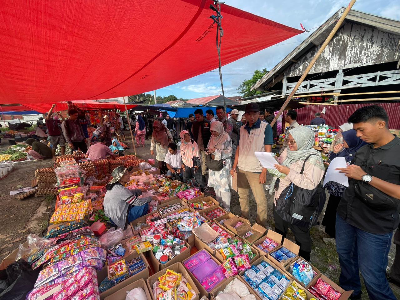 Pantau Harga Pangan, Polda Bengkulu Ingatkan Pedagang Jangan Mainkan Stok