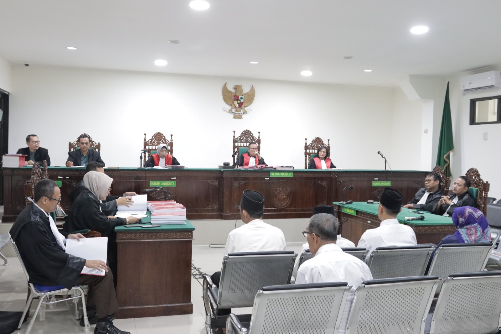 5 Terdakwa Kasus Perintangan Korupsi BOK Kaur Dituntut Hukuman Berbeda 