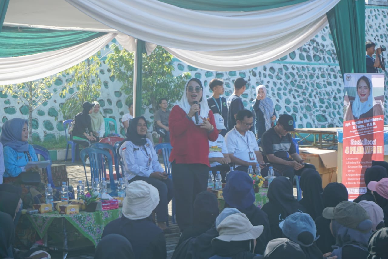 Senator Destita Ajak Mahasiswa UINFas Gaungkan 4 Pilar Kebangsaan Lewat Aksi Nyata