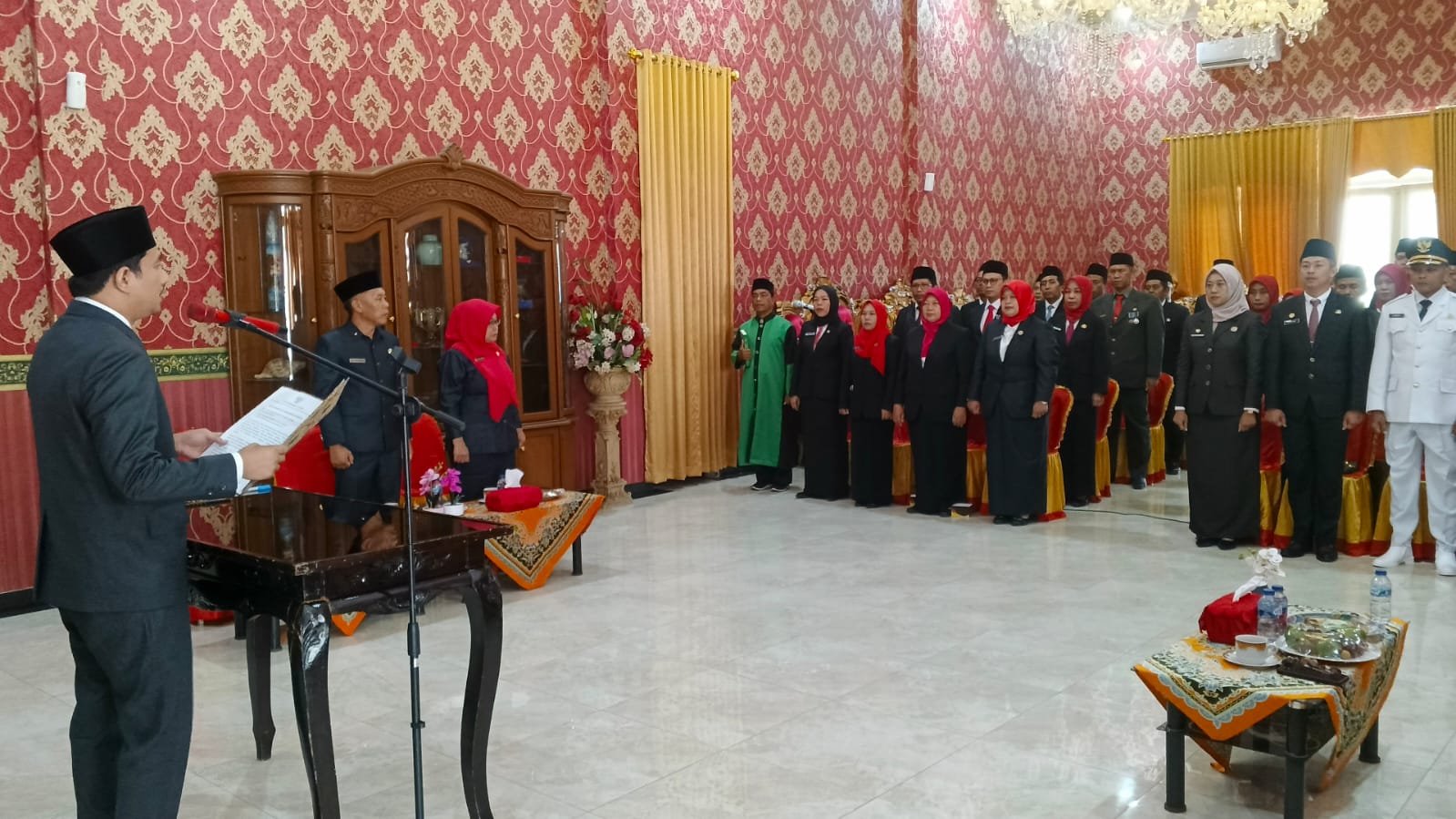 35 Pejabat Pemkab Bengkulu Utara Dilantik, Bupati Tekankan Integritas dan Cari Terobosan Anggaran