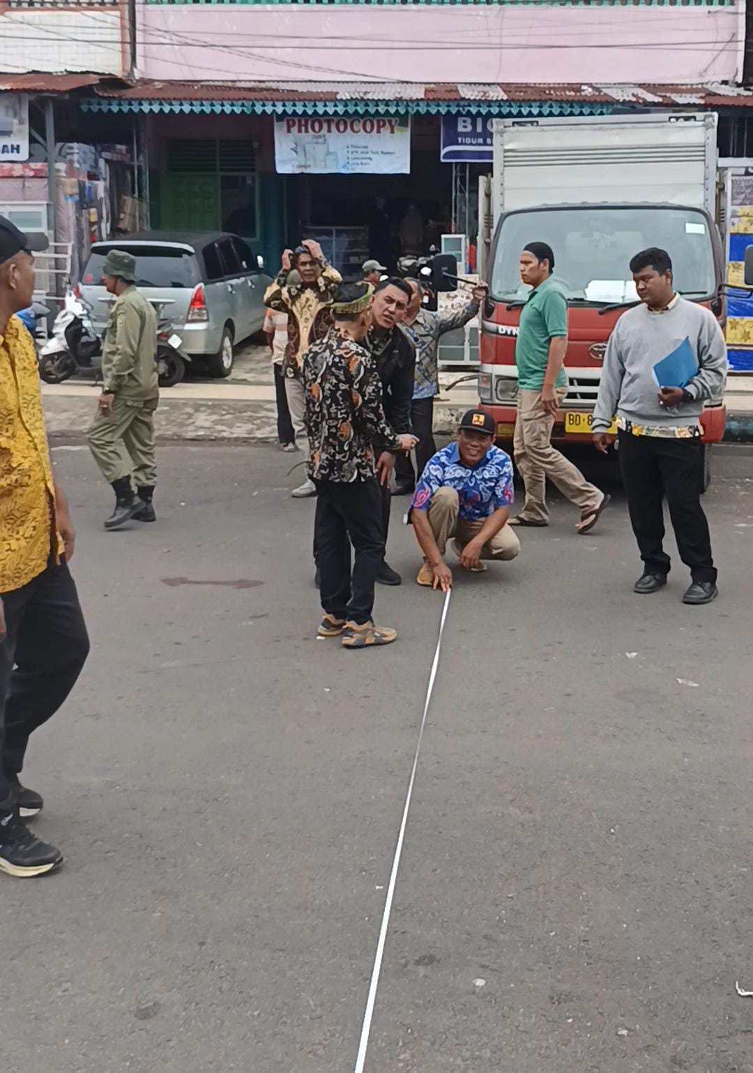 Trotoar KZ Abidin I Diserobot Bangunan, Dinas PUPR Kota Bengkulu Siap Bongkar Paksa