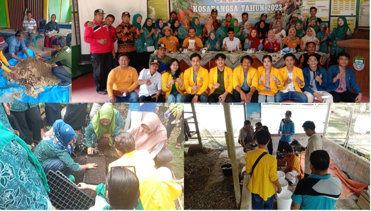 Program Kosabangsa UNIB dan UNIVED, Wujudkan Desa Lawang Agung Mandiri