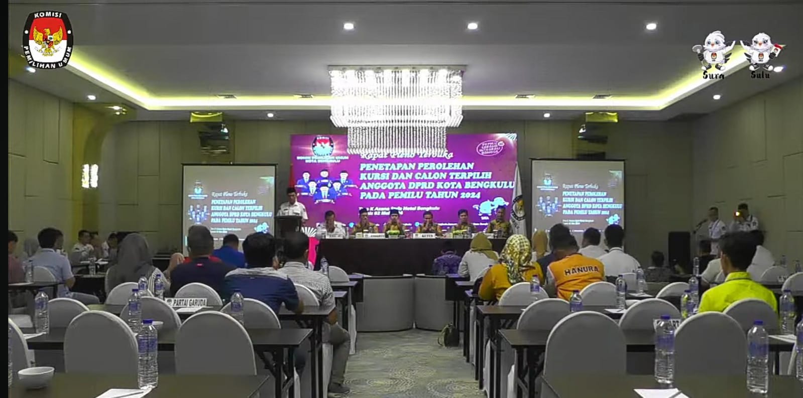 KPU Kota Bengkulu Tetapkan 35 Anggota DPRD Kota Terpilih Periode 2024-2029