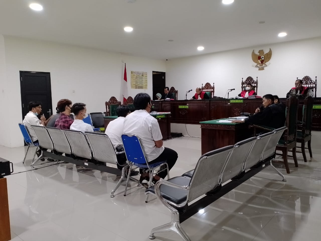 Sidang Penusukan di Cafe Cassablanka, JPU Hadirkan 6 Anggota Polri Sebagai Saksi