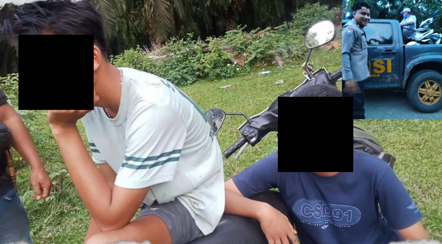 Dua Terduga Pelaku Pencurian Sawit di Manna Diamankan Polisi dan Warga