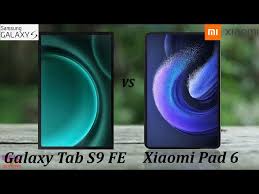 Bersaing Sengit Kelas Tablet, Samsung Tab S9 FE vs Redmi Pad 6, Mana Pilihan Terbaik?